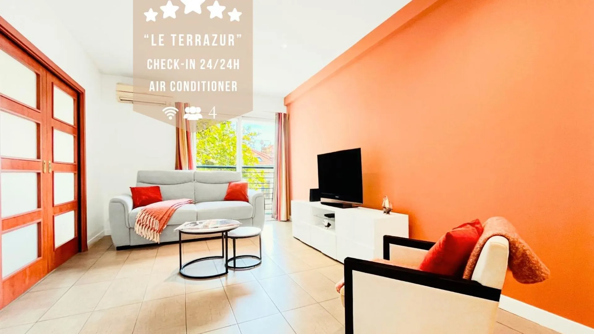 Le Terrazur - Logement 4 Personnes Cannes